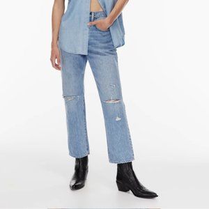 Denim Forum - The Joni High Rise Loose (26l), Size 30